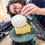 Kristeen Holuj demonstration at the Buckinghamshire Crafts Guild